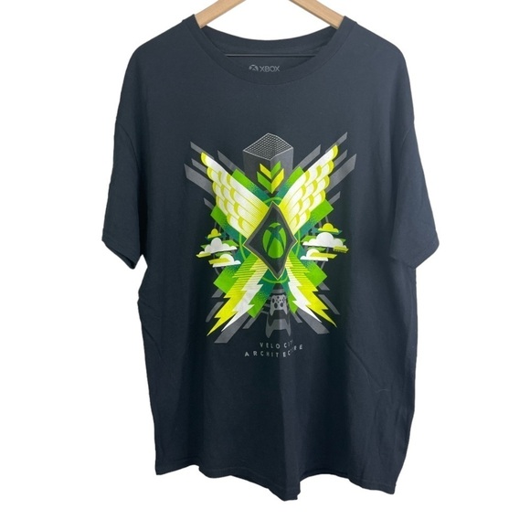 XBOX Men’s Black Logo T-shirt - Picture 1 of 3